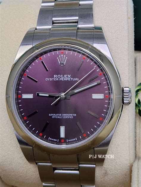 red grape rolex|rolex 39mm red grape dial.